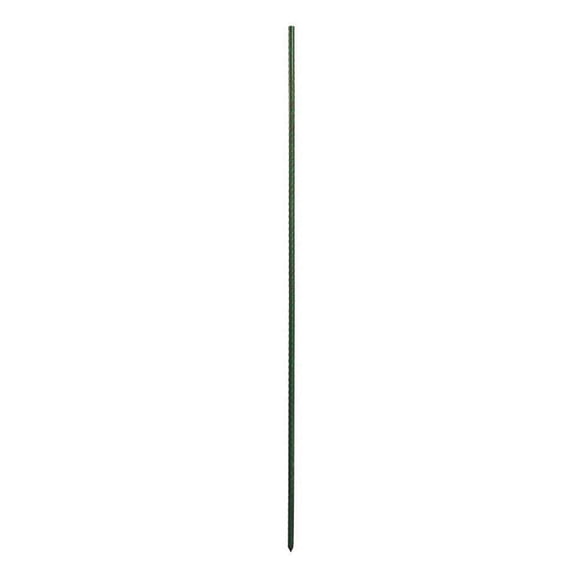 Panacea Heavy Duty Sturdy Metal Plant Support Stake, 6 Foot Tall, Green