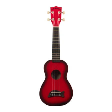 Kala Soprano Dolphin Ukulele | Red Burst