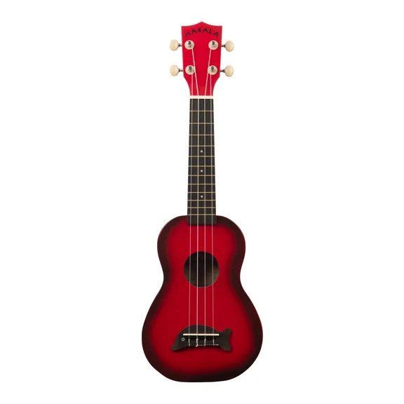 Kala Soprano Dolphin Ukulele | Red Burst