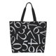 thumbnail image 1 of Fotbe Numbers Bolsa Tote Estética de Lona con Estampado para Mujer - Bolsa Reutilizable de Hombro Casual para Vacaciones, Compras, Trabajo y Gimnasio, 1 of 8