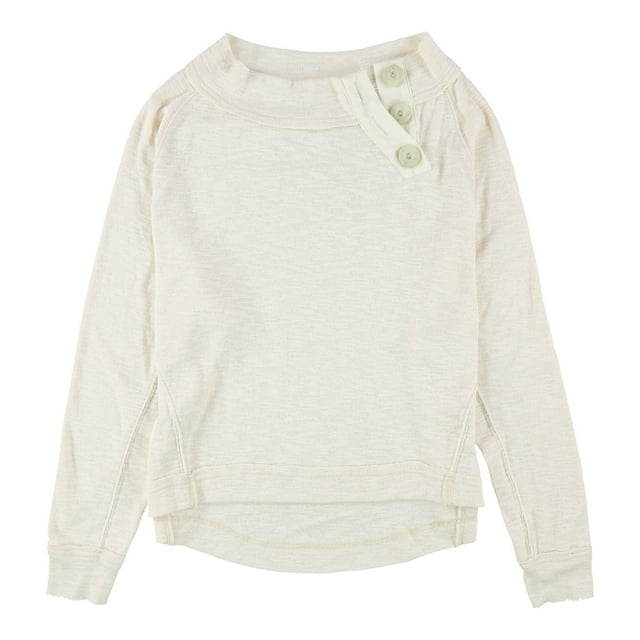 Free People Blouse à Enfiler pour Femmes, Blanc Cassé, Grand