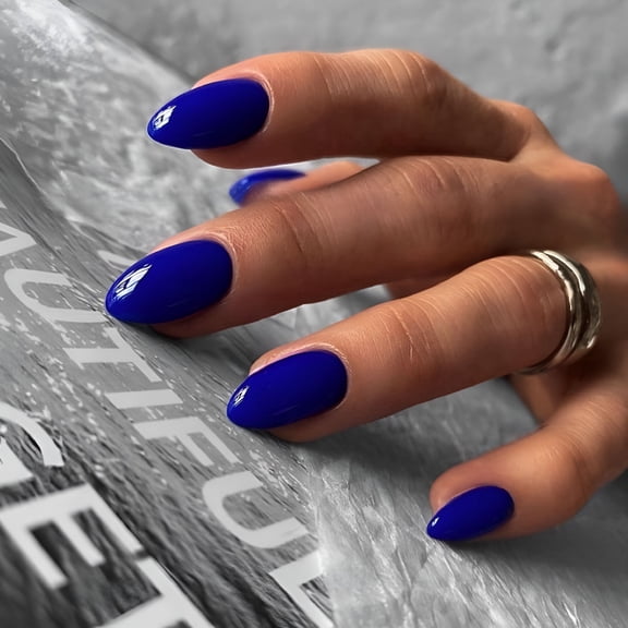 RAGUPEL Best Press On Nail Tips, Press On Nails Square For Slim Fingers, French Tip Nails