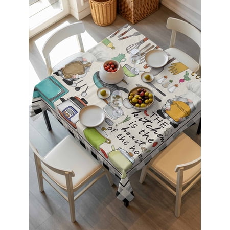 Kitchenware Gnomes Tablecloth Square Table Cloth 54×54 Waterproof Outdoor Table Cloth Covers Decorative Table Protector Kitchen Cooking Tool Retro Plaid Washable Table Cover for Kitchen Dinning Party Kitchenware Gnomes Tablecloth Square Table Cloth 54×54 Waterproof Outdoor Table Cloth Covers Decorative Table Protector Kitchen Cooking Tool Retro Plaid Washable Table Cover for Kitchen Dinning Party