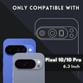 thumbnail image 2 of Entronix 3-Piece Bundle Compatible with Pixel 10/Pixel 10 Pro with Heavy Duty Triple-Layer Case & 2 HD Clear Screen Protector 9H Easy Install, Black, 2 of 7