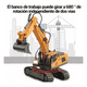 thumbnail image 4 of Excavadora Control Remoto Rc Juguete 11 Canal Aleación 1:20, 4 of 4