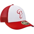 thumbnail image 3 of Men's New Era White/Red Philadelphia Phillies 2023 On-Field Batting Practice Low Profile 59FIFTY Fitted Hat, 3 of 4