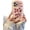 Pink, variant on Cute Warm Plush Furry Fluffy Phone Case for iPhone (White,iPhone 16 Pro Max)