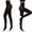 Black, variant on 2-Pack Women's 70D Shaping Tights - Oil Gloss Shimmer Pantyhose for Dance & Aerobics