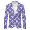 thumbnail image 3 of toraway Costume pour Hommes Klein Mode Décontractée Boucle Imprimée Mode Simple Doux Travail Formel Chaud Costume Doux TTG, 3 of 4