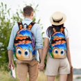 thumbnail image 4 of Rocae inside out 2 for Canvas College Laptop Backpack for Men Women-Medium, 4 of 5