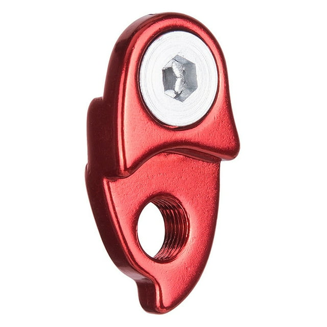 ZTTO Extended Rear Derailleur Hanger for Mountain Bikes - Aluminum Alloy, Lightweight & Durable, Compatible with 40T-50T Freewheels, Red Finish