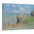 thumbnail image 2 of Cliff Walk at Pourville by Claude Monet Classical Framed Wall Art, 2 of 6