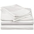 thumbnail image 3 of Top Split Queen 100% Egyptian Cotton 1000 Thread Count, Adjustable Beds -Top Split Queen Sheets Sets (4 Pcs) Split Down 32" inches from The Top - White Solid, 18" Deep Pocket, 3 of 8