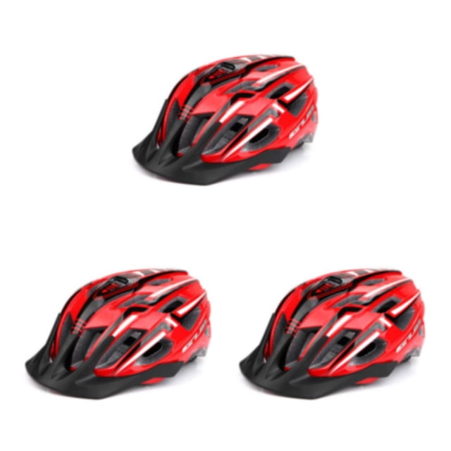 Toystoory Casco de bicicleta Luz trasera Cascos de equitación Sombrero Hombre Ligero Ajustable Type5 NO5