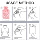 thumbnail image 4 of Termo de alta calidad con tapa, botella de agua caliente transparente con funda tejida, 4 of 5