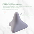 thumbnail image 2 of Silicon Massage Cone Solid Psoas Muscle Release Back Neck Scapula Foot Yoga Triangular Relax 1, 2 of 8