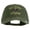 Olive, variant on US Navy Veteran Military Embroidered Washed Solid Pigment Dyed Cotton Twill Brass Buckle Cap - Navy OSFM