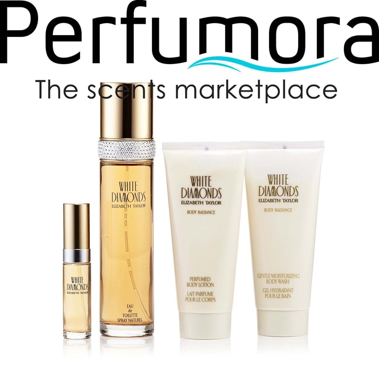 Elizabeth Taylor Lovely & Sweet White Diamonds 4 Piece Perfume