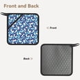 thumbnail image 2 of Pofeuu Blue Butterflies Print Silicone Trivet Mats,Silicone Hot Pads for Kitchen, Silicone Trivets for Hot Pots and Pans, Silicone Hot Pad, 2 of 8
