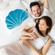 thumbnail image 5 of Almohada con forma de concha: algodón PP/lavable, temática marina/decorativa, para sofá/dormitorio/coche, 5 of 5