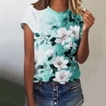 thumbnail image 2 of Trendy Shirts for Women 2025 Shirts for Women Graphic Tees Y2k Oversized V Neck Tshirts for Women Summer Tshirts Shirts for Women 2025 Women Shirts Under 20, 2 of 5