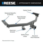 REESE® Class 3 Multi-Fit Trailer Hitch, 2 In. Receiver, 3709660