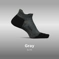 thumbnail image 3 of Feetures Elite Max Cushion No Show Tab Ankle Socks - Sport Sock with Targeted Compression - New Gray, S (1 Pair), 3 of 8