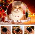 thumbnail image 2 of WiFi Digital Photo Frame, 2.7" Round Screen Video Player, Personalized Uploadable Memory Display with APP Control, Unique Keepsake Gift for Couples Anniversary Birthday, 2 of 11