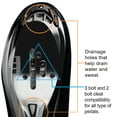 thumbnail image 6 of Zol Fondo Bicycle Women Men  Road Bike and Indoor Cycling Shoes (10.5, Black), 6 of 8