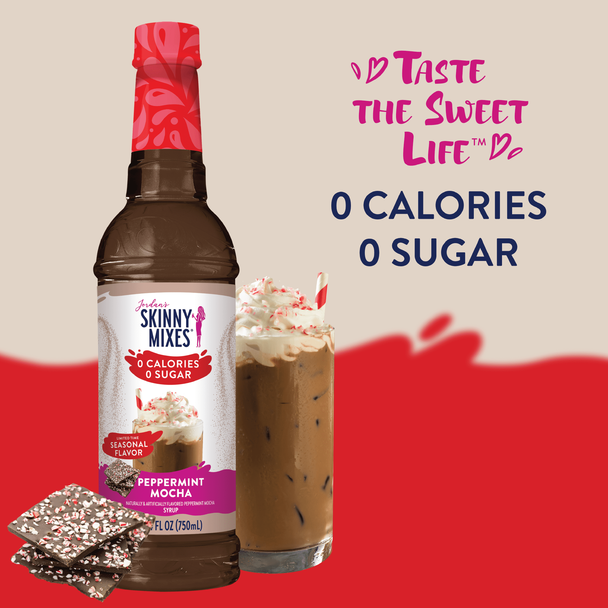 Syrup Peppermint Mocha SF, 750ml/6