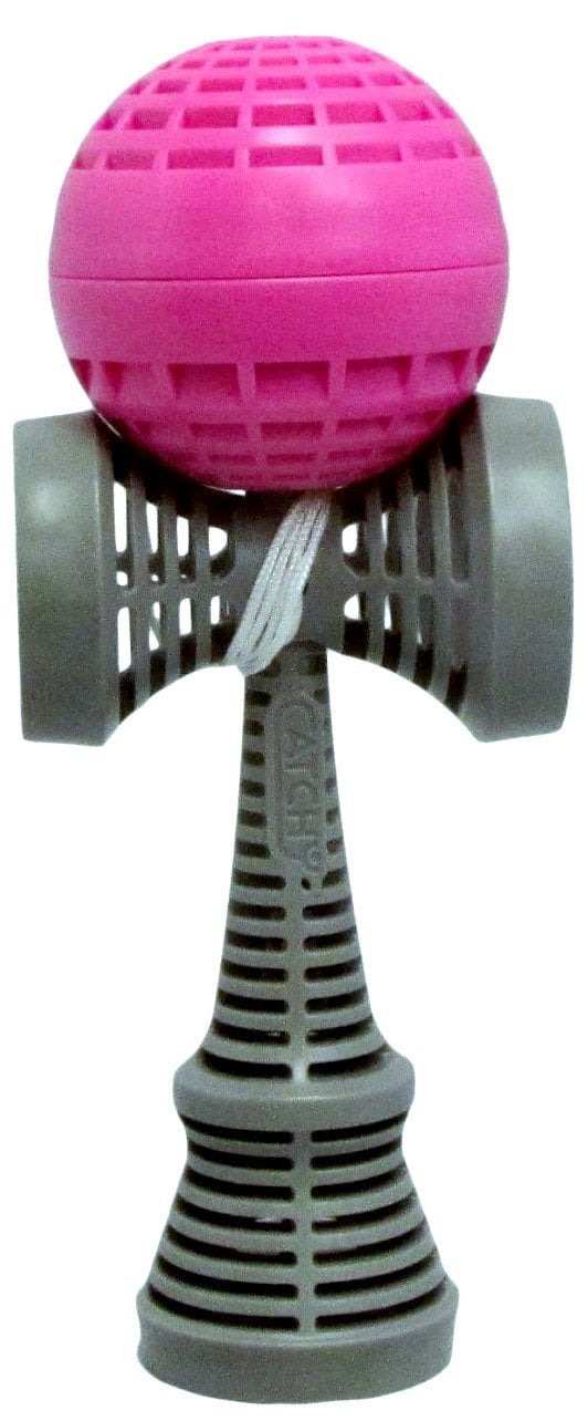 Gray and Pink Catchy AIR Kendama 
