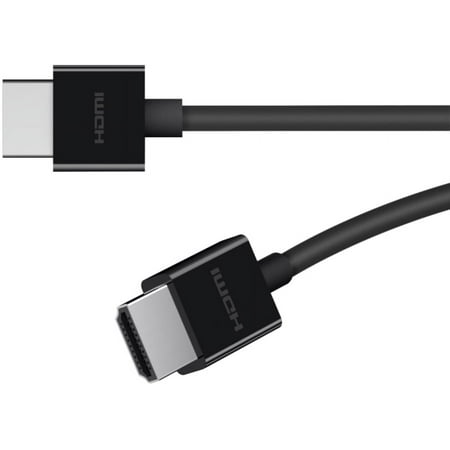 Belkin HDMI Audio/Video Cable - 6.56 ft HDMI A/V Cable for Apple TV, Audio/Video Device, TV, A/V Receiver, Notebook - First End: 1 x HDMI (Type A) Male Digital Audio/Video - Second End: 1 x HDMI (Type