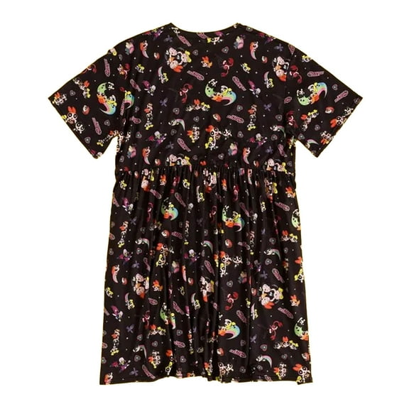 The Powerpuff Girls Womens All-Over Print Smock Dress