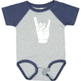 thumbnail image 3 of Inktastic Rocker Horns Boys or Girls Baby Bodysuit, 3 of 5