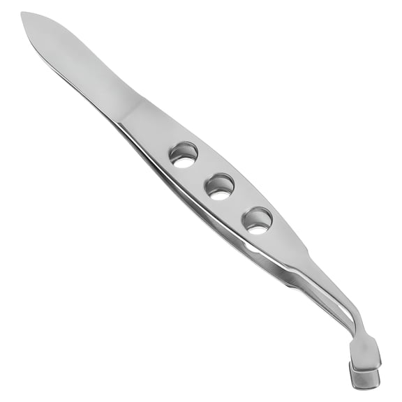 ACDANC Meibomian Gland Massage Forceps Beauty Tweezers Women Woman Silver