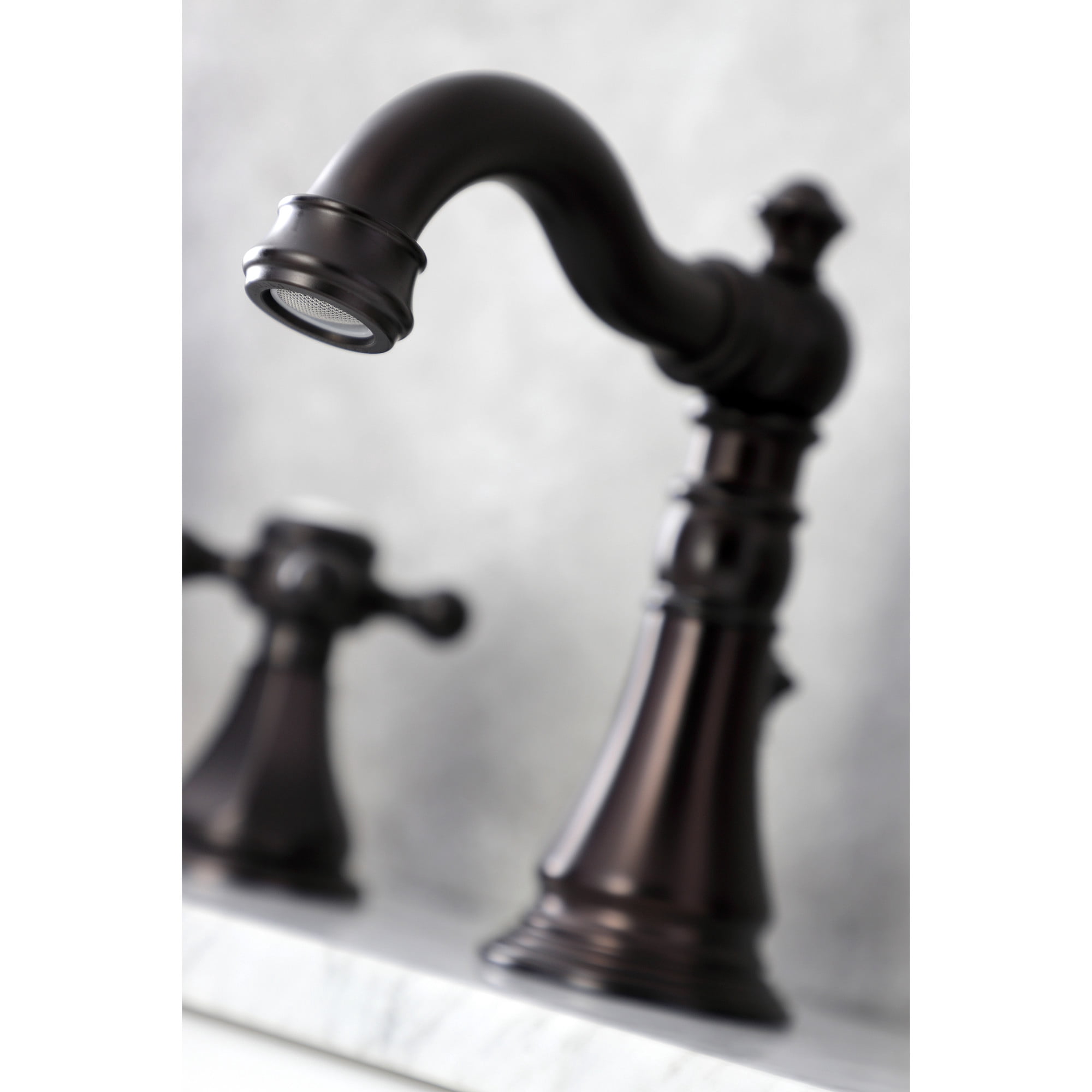 Kingston Brass FSC1975BX Metropolitan Widespread Bathroom Faucet with Pop-Up Drain, Oil Rubbed Bronze