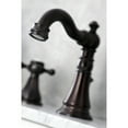 thumbnail image 4 of Kingston Brass FSC1975BX Metropolitan Widespread Bathroom Faucet with Pop-Up Drain, Oil Rubbed Bronze, 4 of 8
