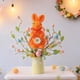 thumbnail image 4 of Nuevo producto de Pascua: adorno de conejo flocado simulado, 4 of 6