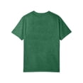 thumbnail image 5 of Qwertyu Womens Tops Short Sleeve Summer V Neck Shirts Work Blouses Business Shirt Fashion Clothing Dark Green 2XL, 5 of 7