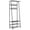 Black - Double Row Hook - 23.6" Width, variant on 4-in-1 Hall Tree with Bench and Shoe Storage – Freestanding Steel Frame Coat Rack, 5 Hooks, Entryway Organizer for Living Room, Bedroom – Rustic Brown – Single Row Hook, 60cm Width