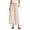 Khaki, variant on SWQZVT Women's Casual Wide Leg Pants Wide Leg Pants Drawstring Elastic Mid Waist Pants with Pockets Khaki