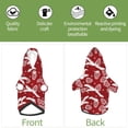 thumbnail image 6 of Haiem Christmas Holiday Pinecone for Winter Dog Hoodie Sweatshirts with Pockets Warm Dog Clothes for Small Dogs Chihuahua-Medium, 6 of 7
