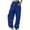 Blue-02, variant on REALiKUN Womens Warm Sherpa Fleece Lined Sweatpants High Waist Joggers Pants Comfy Loose Fit Pants with Pockets
