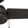 thumbnail image 2 of Hunter Cassius 52" Indoor and Outdoor Ceiling Fan w/ Pull Chain, Bronze, 2 of 7