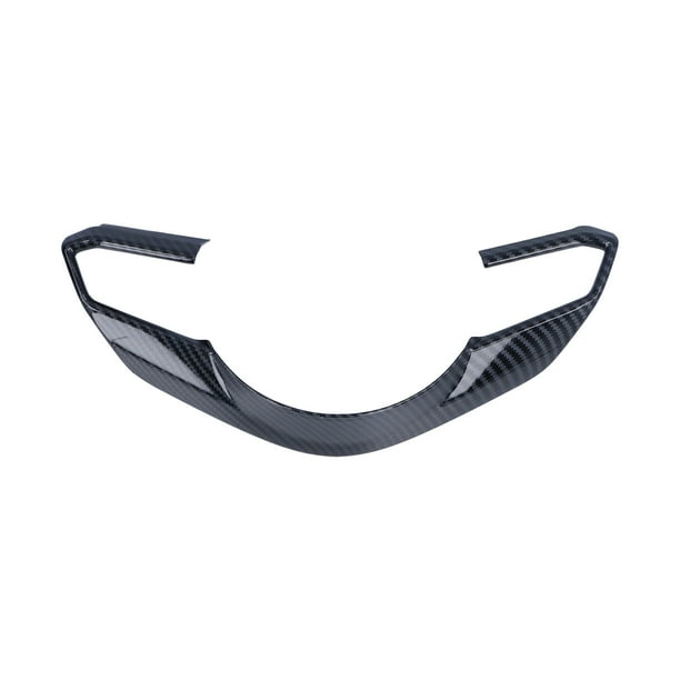 Embellecedor de cubierta de panel de volante, estilo fibra de carbono, decoración de repuesto para Mazda CX3 CX-3 2016-2021