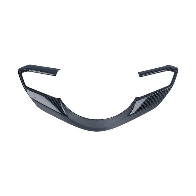 Embellecedor de cubierta de panel de volante, estilo fibra de carbono, decoración de repuesto para Mazda CX3 CX-3 2016-2021
