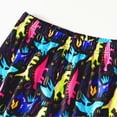 thumbnail image 7 of Paguaki Kids Pajama Set in Dark 3D Fluorescent Print Boys Girls Nightwear Soft Long Sleeve PJs with Designs Comfy Sleepwear 2-Piece Set Size 3T 4T, 7 of 7