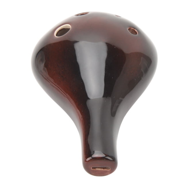 Flauta Ocarina, Fácil De Tocar, Agarre Cómodo, Flauta De 6 Agujeros De Cerámica Para Club De Música
