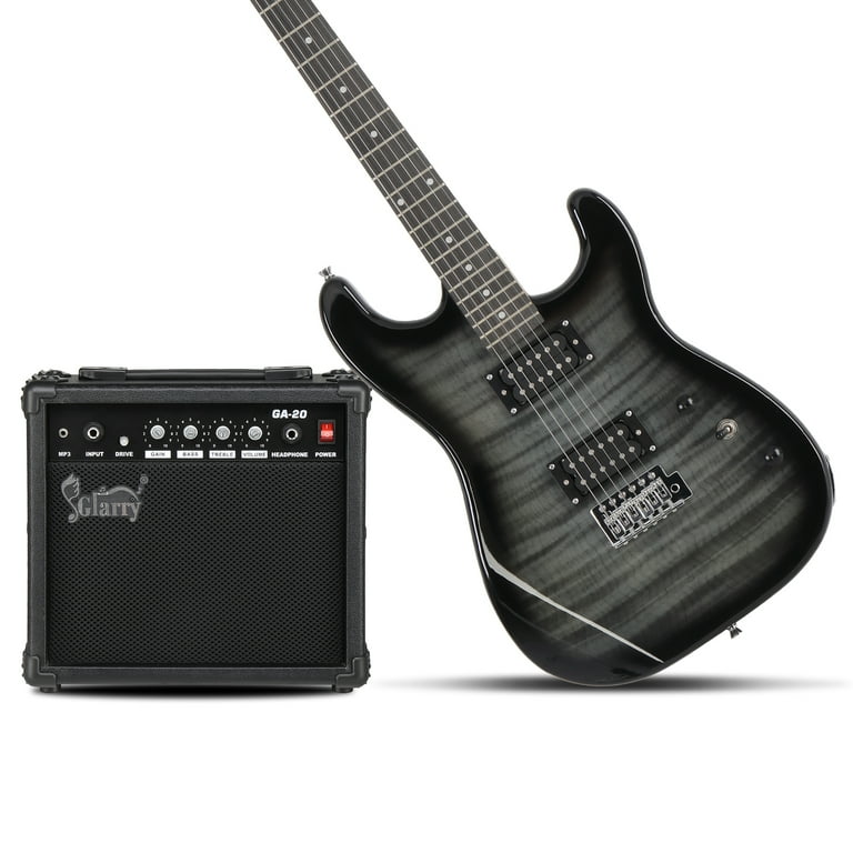 BMTBUY Glarry GST Stylish H-H Pickup Tiger Stripe Electric BMTBUY Glarry GST Stylish H-H Pickup Tiger Stripe Electric
