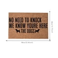 thumbnail image 3 of Coir Doormat Outdoor Spring Outdoor Mats for Front Door Spring Spring Rugs Indoor Welcome Doormat Outdoor Entrance Sturdy Door Mats for Home Entrance Outdoor Indoor, 16x24 Inch, NO NEED TO KNOCK, 3 of 6